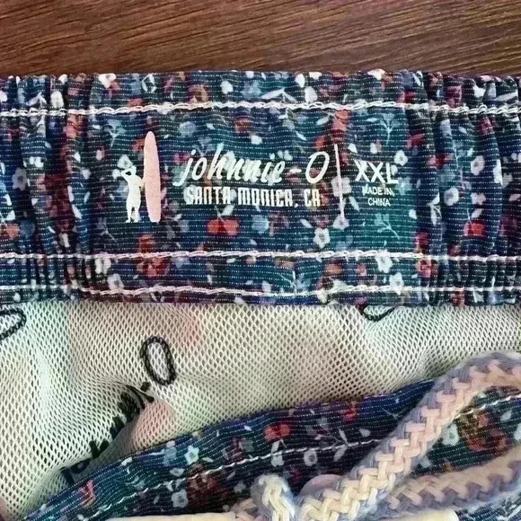 NWT Johnnie -0 Swim Trunks Size XXL - Picture 4 of 5
